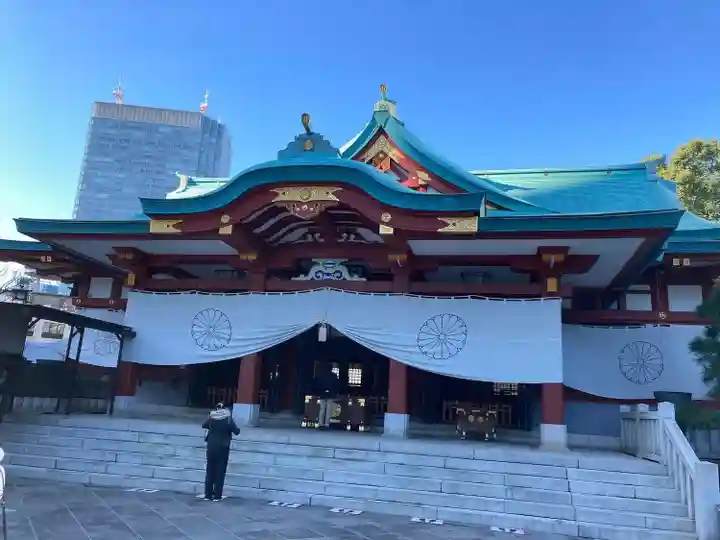 日枝神社の本殿・本堂