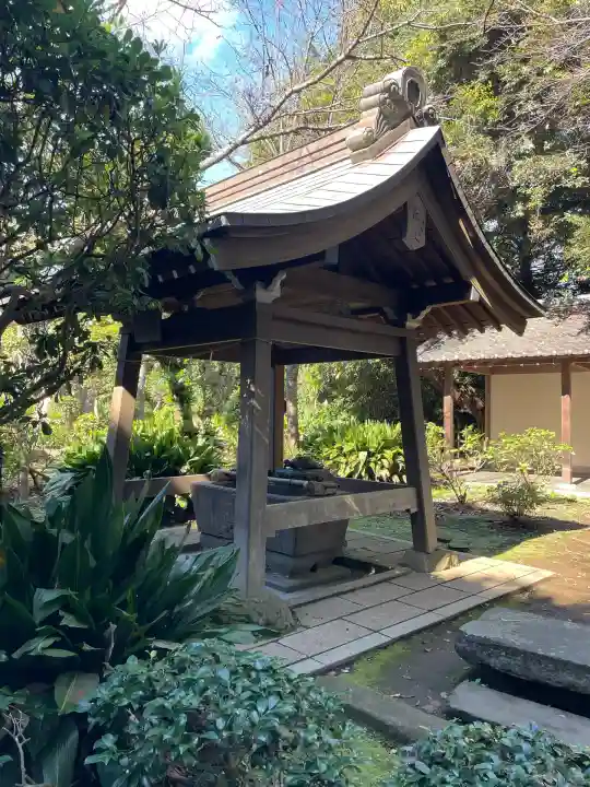 江島神社の手水舎