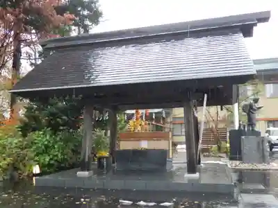 旭川神社の手水舎