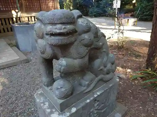 縣神社の狛犬