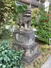 成子天神社の狛犬