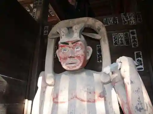 永福寺　童子堂の像