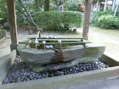 平濱八幡宮の手水舎