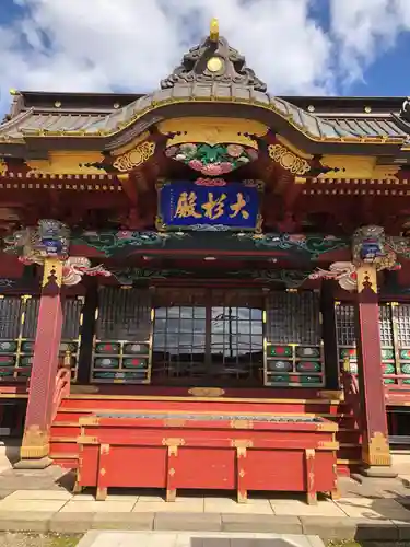 大杉神社の本殿・本堂