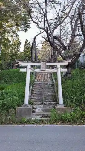 米本浅間神社の鳥居