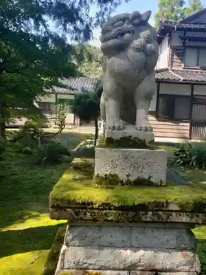 箭代神社の狛犬