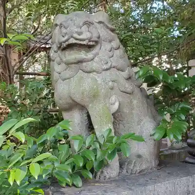 立坂神社の狛犬