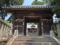 男山神社の山門・神門