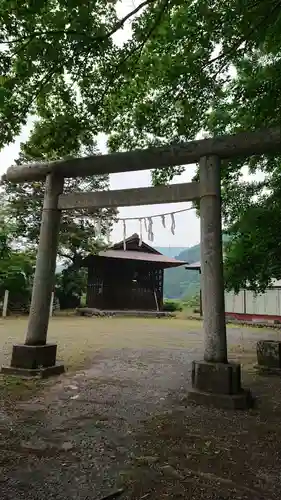 下野上神社の鳥居