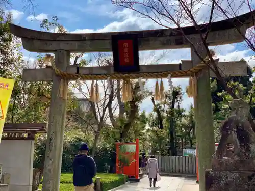 車折神社の鳥居