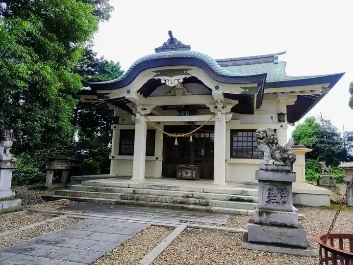 新屋社の本殿・本堂