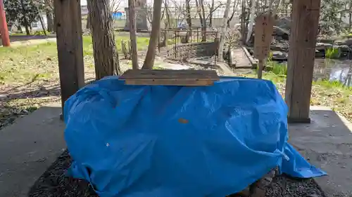 永山神社の手水舎