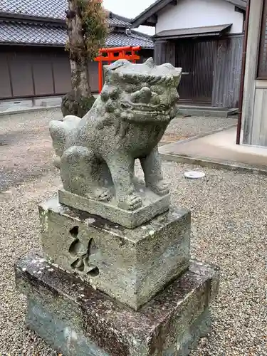 嶋姫神社の狛犬