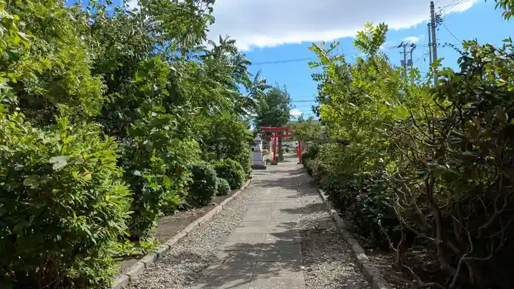 正一位出世 稲荷大明神の景色