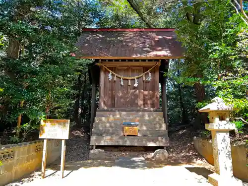 鎌田神明宮の末社