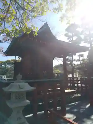 旗上弁財天社の本殿・本堂