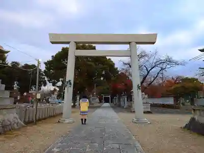 白山神社(二子町)の鳥居