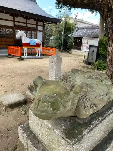 吉祥院天満宮の狛犬