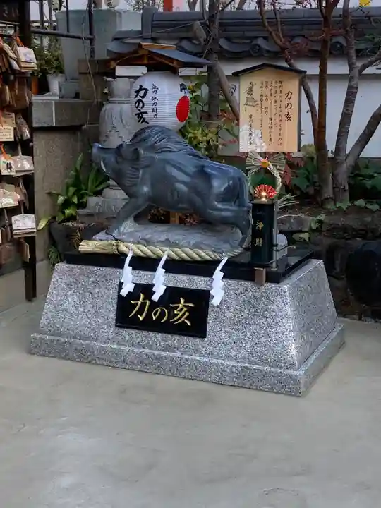 摩利支天 徳大寺の狛犬