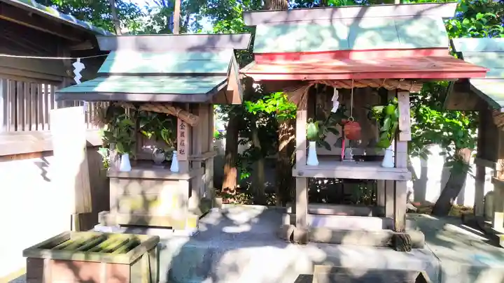 八幡社(乙川八幡社)の末社・摂社