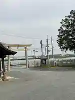 国安天満神社の鳥居