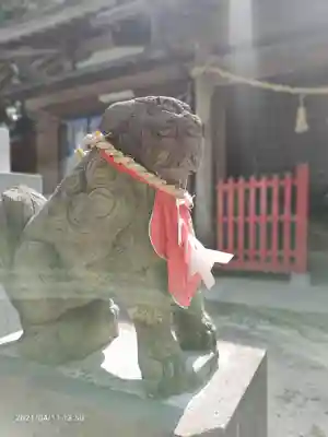 宮谷八幡神社の狛犬