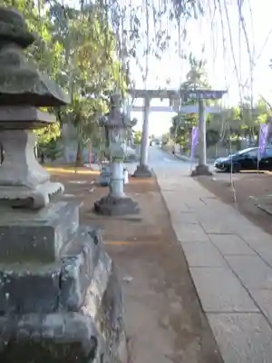 伏木香取神社の鳥居