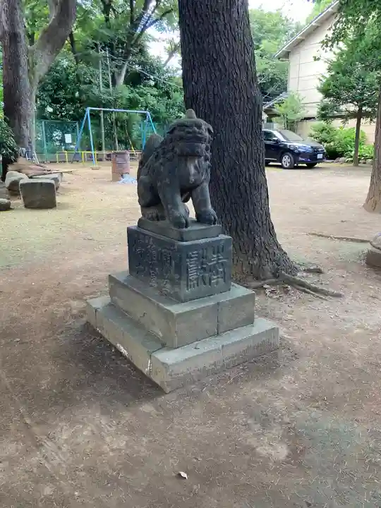 品川神社の狛犬