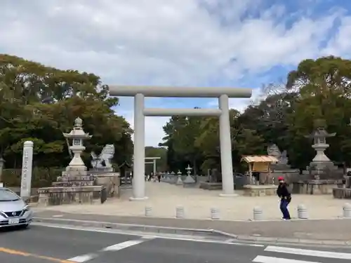 伊弉諾神宮の鳥居