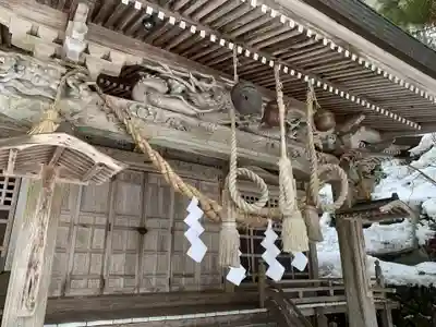 羽山神社の本殿・本堂