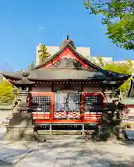 四柱神社の本殿