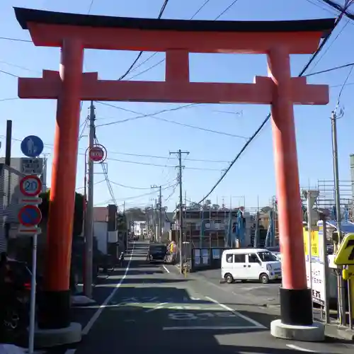 東伏見稲荷神社の鳥居