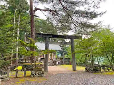 小河内神社の鳥居