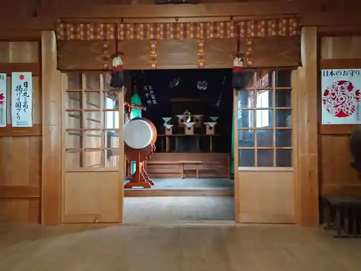 二開神社の本殿・本堂