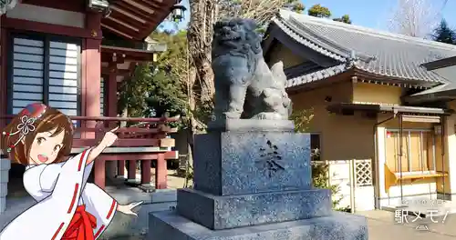 柴又八幡神社の狛犬