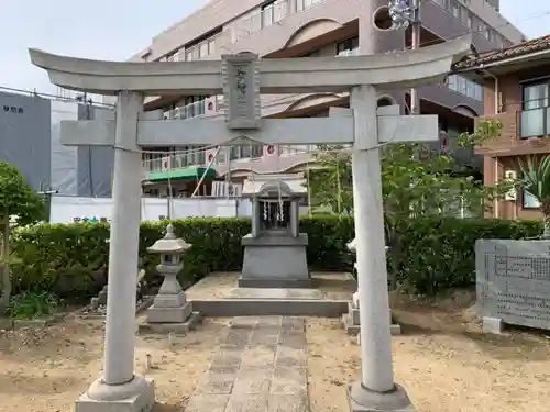 貴崎神社の鳥居