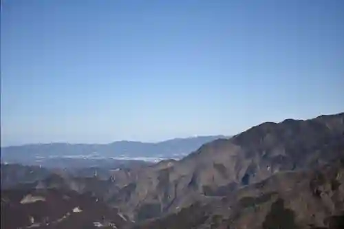 三峯神社の景色