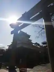 小倉祇園八坂神社の鳥居