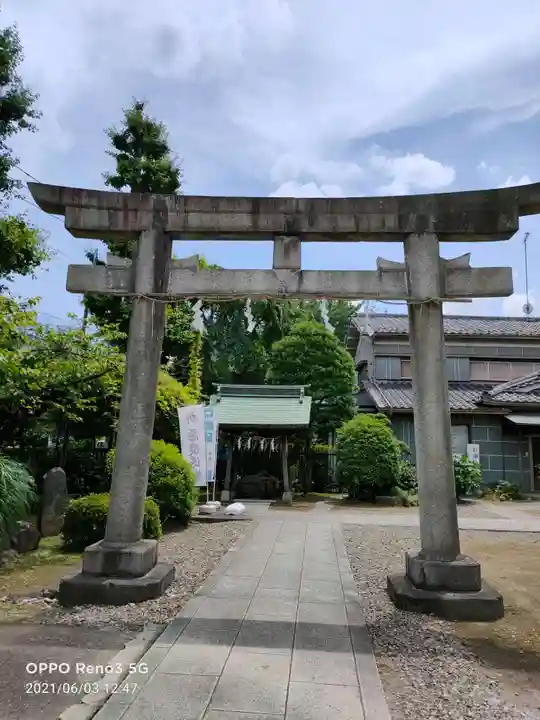 隅田川神社の鳥居