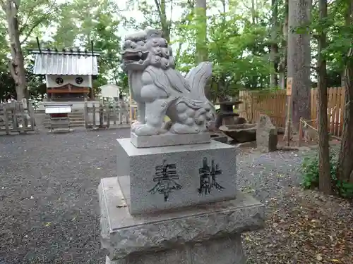 旭川神社の狛犬