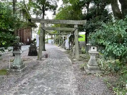 川俣神社の鳥居