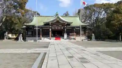 大阪護國神社の本殿・本堂