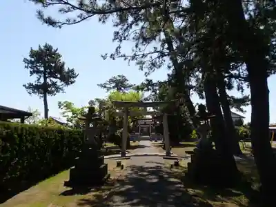 熊田神社の鳥居