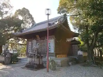 若宮八幡社の本殿・本堂