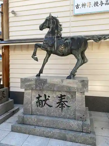 若八幡宮の狛犬