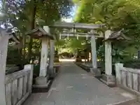 石神井氷川神社の鳥居