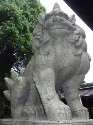 御霊神社(上御霊神社)の狛犬