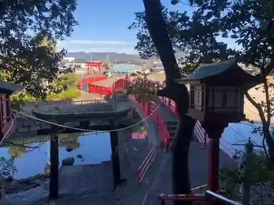 照島神社の景色