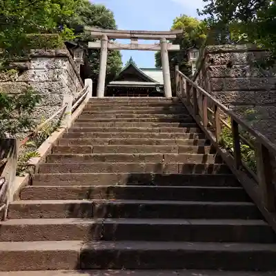 西向天神社の鳥居
