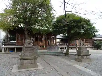 本郷氷川神社の本殿・本堂